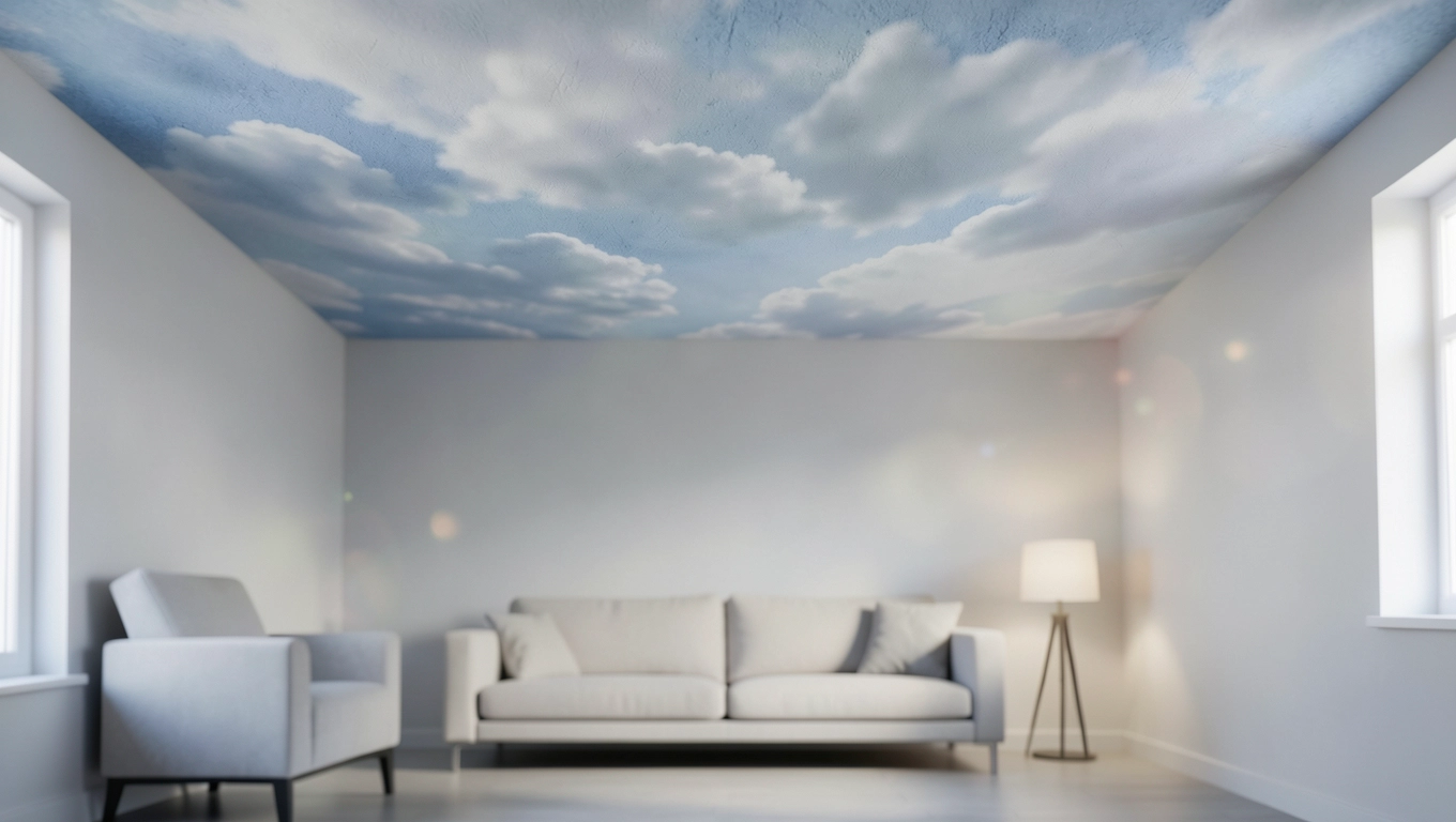 Zalety i wady fototapety 3D na sufit