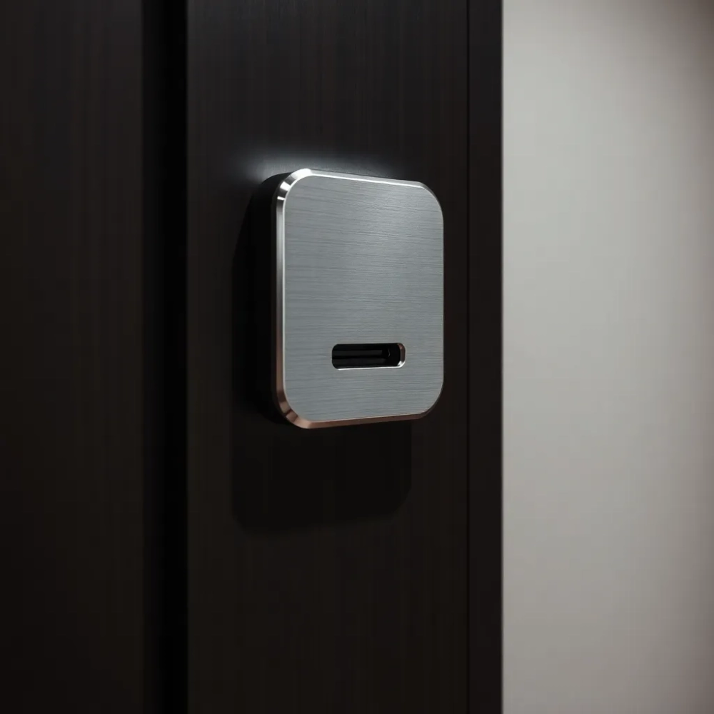 Zamykanie drzwi na kartę