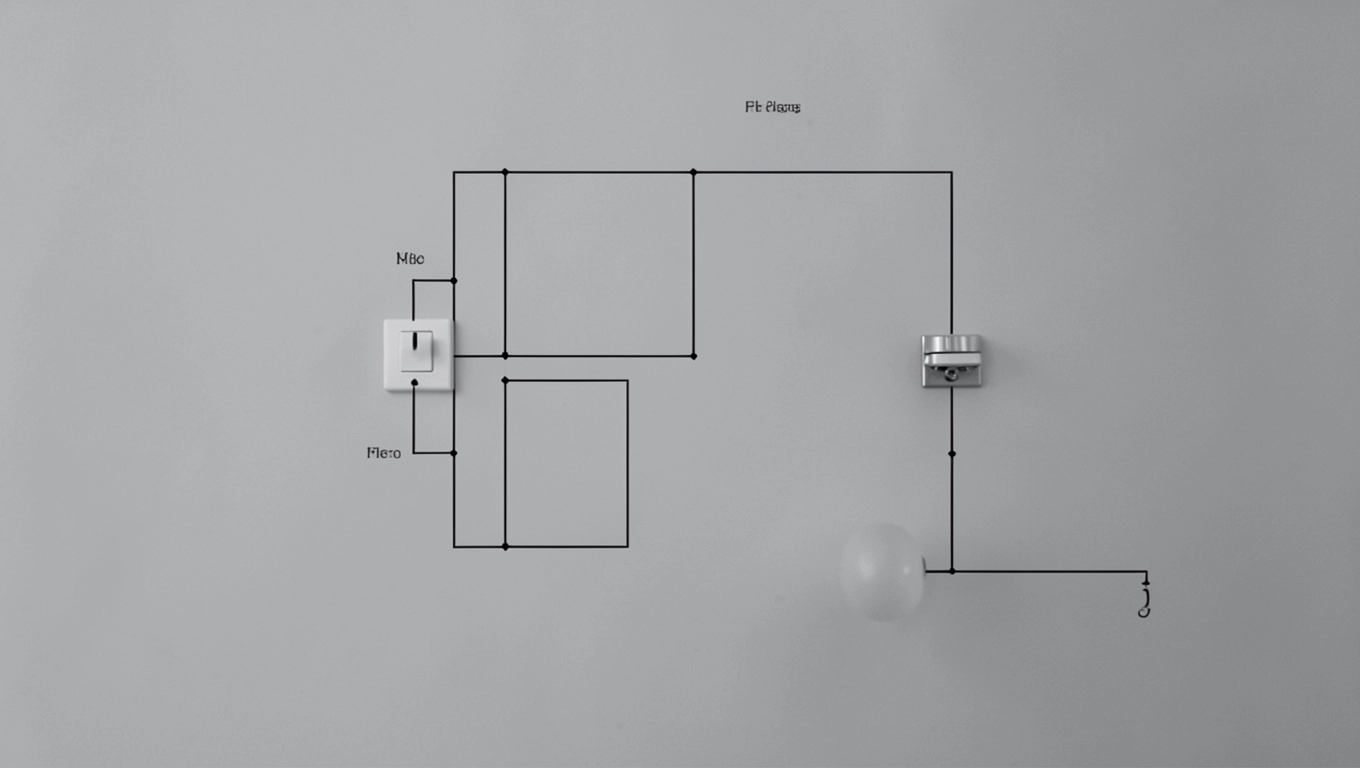 Zasada działania instalacji z wyłącznikiem schodowym podwójnym